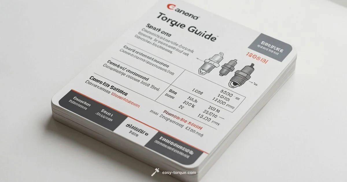 Spark Plug Torque Guide Spark Plug Torque Guide - Easy Torque